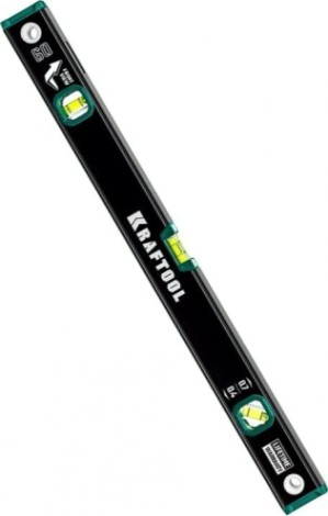 Уровень строительный KRAFTOOL 600мм с зеркальным глазком [34781-60]