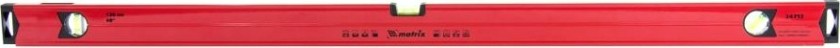 Уровень строительный MATRIX 1200 мм алюминиевый магнитный, фрезерованный, 3 г [34712]