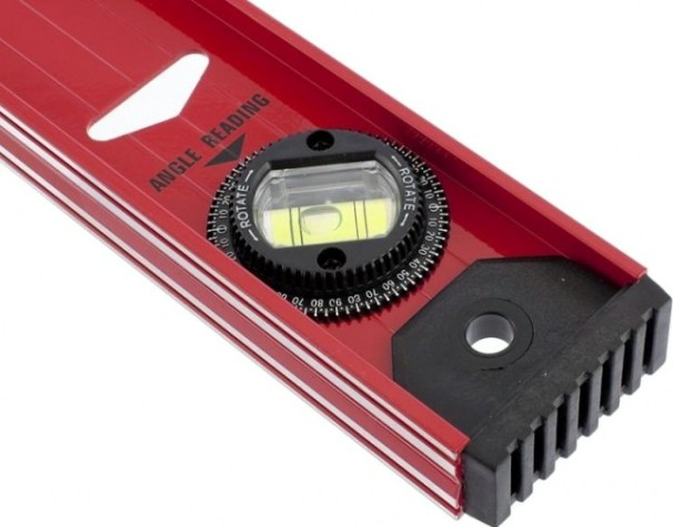 Уровень строительный MATRIX 800 мм алюминиевый "рельс", 3 глазка, усиленный [34008]