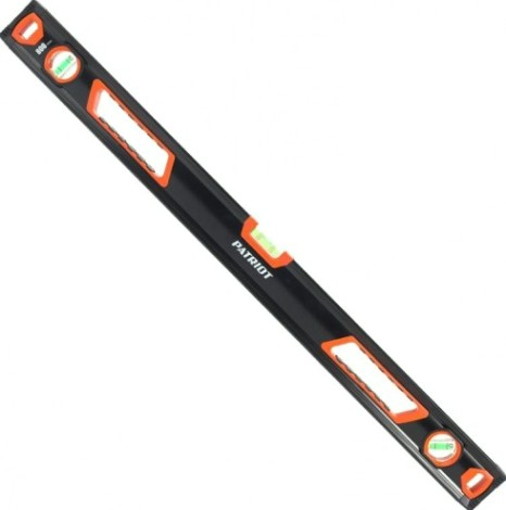 Уровень строительный PATRIOT Platinum LCP-800L 800мм, упрочненный, 2 фрезерованные поверхности [350005513]