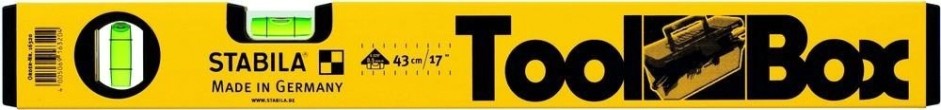 Уровень строительный STABILA тип 70 Toolbox 43 см 16320 [16320]