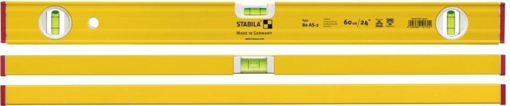 Уровень строительный STABILA тип 80AS-2 60 см 19170 [19170]