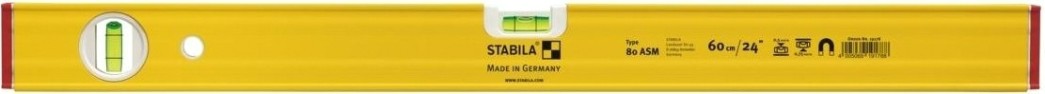 Уровень строительный STABILA тип 80ASM 40 см 19177 [19177]