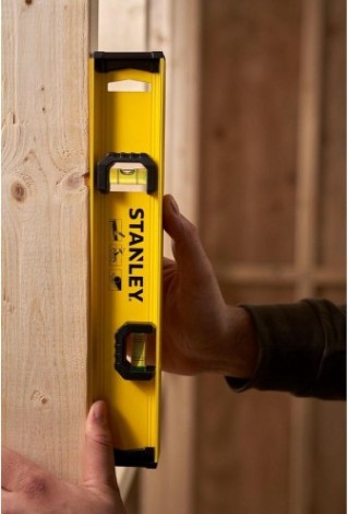 Уровень строительный STANLEY 0-42-072 basic i-beam 30см