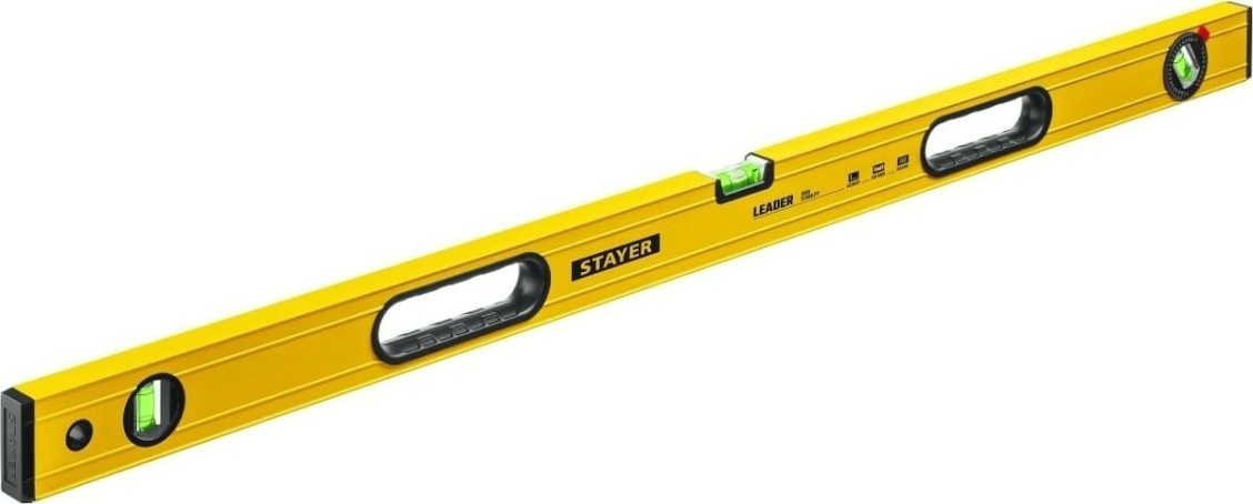 Уровень строительный STAYER LEADER 1200 мм фрезерованный [3466-120_z01]