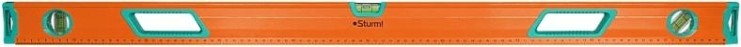 Уровень строительный Sturm 2015-05-1000 антиударный, магнитный Уровень строительный Sturm 2015-05-1000 антиударный, магнитный