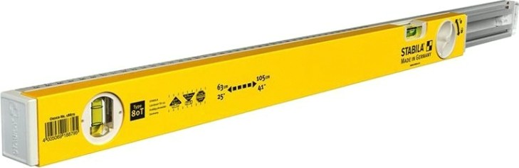 Уровень строительный телескопический STABILA тип 80Т 80 - 127 см 18880 [18880]
