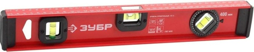 Уровень строительный ЗУБР Двутавр 400 мм, с профилем [4-34583-040_z01]