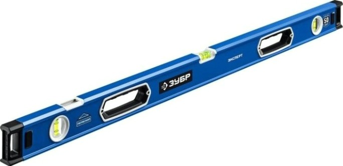 Уровень строительный ЗУБР Эксперт 2000 мм с зеркальным глазком [34570-200]