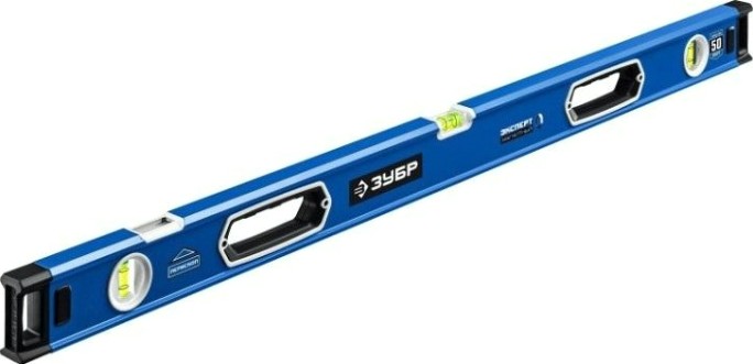 Уровень строительный ЗУБР Эксперт магнитный 1500 мм с зеркальным глазком [34572-150]