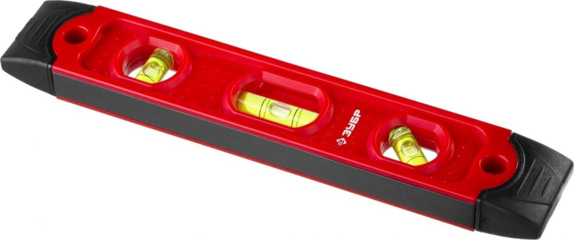 Уровень строительный ЗУБР Компакт магнитный 23 см [3459]