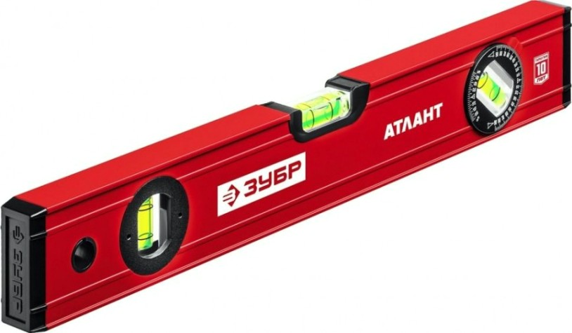 Уровень строительный ЗУБР МАСТЕР атлант 400 мм, мощным профилем [34585-040_z01]