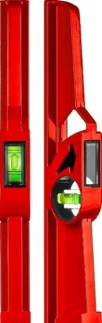 Уровень строительный ЗУБР Рельс 600 мм, с зеркальным глазком [34724-060]