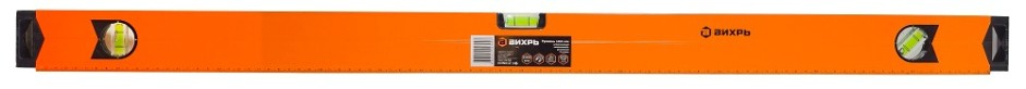 Уровень ВИХРЬ 1000 мм алюминиевый "магнитный" фрезерованный, 3 глазка (1 [73/11/4/20]