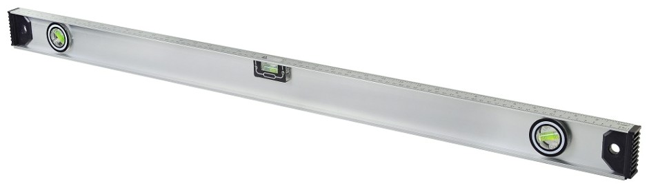 Уровень ВИХРЬ 1000 мм алюминиевый "рельс", 3 глазка (1 поворотный) [73/11/4/16]