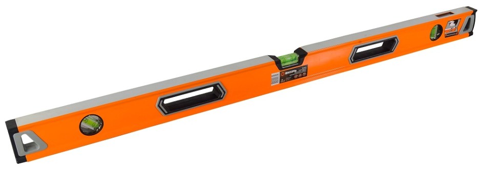 Уровень ВИХРЬ 1000 мм алюминиевый "усиленный" 3 глазка (1 зеркальный), 2 [73/11/4/12]