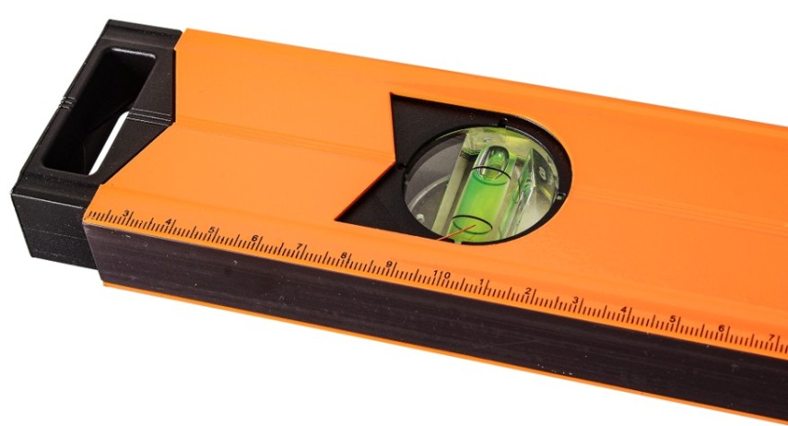 Уровень ВИХРЬ 800 мм алюминиевый "магнитный" фрезерованный, 3 глазка (1 [73/11/4/19]