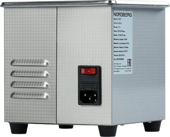 Установка для мойки деталей NORDBERG NU13 с подогревом, 1,3 л [ЦБ-00017597]