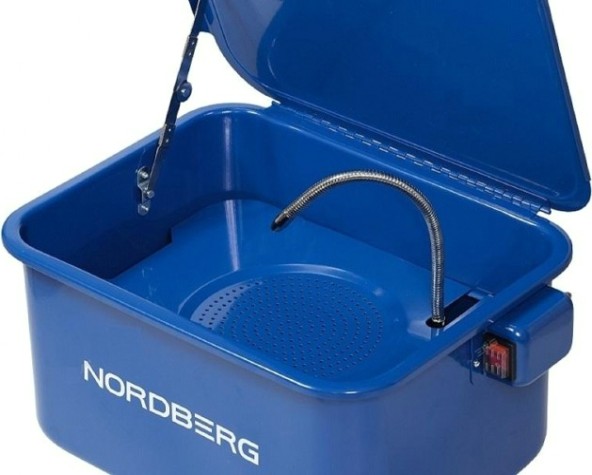 Установка для мойки деталей NORDBERG NW20 с электрическим насосом 19л [ЦБ-00009512]