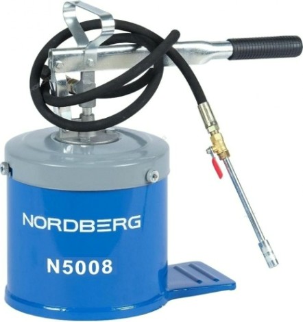 Установка для раздачи густой смазки NORDBERG N5008 емкость 8 кг [ЦБ-00009950]