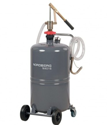 Установка для раздачи масла NORDBERG NO4016 пневматическая, 65 л [ЦБ-0011313]