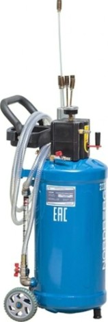 Установка для сбора масла NORDBERG 2330В пневматическая 30 л. (синяя)