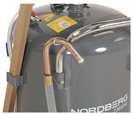 Установка для сбора масла NORDBERG 2365PG пневматическая, 115 л [ЦБ-0011312]