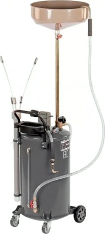 Установка для сбора масла NORDBERG 2379-CG пневматическая 65 л (серая) [ЦБ-0007746]