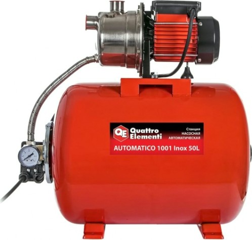 Установка для водоснабжения QUATTRO ELEMENTI AUTOMATICO 1001 INOX 50L [910-225]