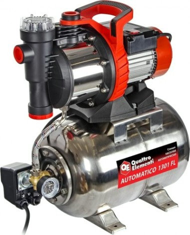 Установка для водоснабжения QUATTRO ELEMENTI AUTOMATICO 1301FL INOX [910-249]