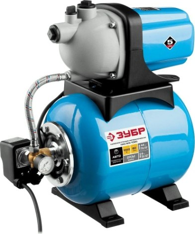 Установка для водоснабжения ЗУБР НАС-М3-1000 Установка для водоснабжения ЗУБР НАС-М3-1000