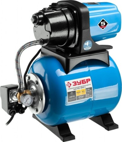 Установка для водоснабжения ЗУБР НАС-М3-1200-Ч Установка для водоснабжения ЗУБР НАС-М3-1200-Ч