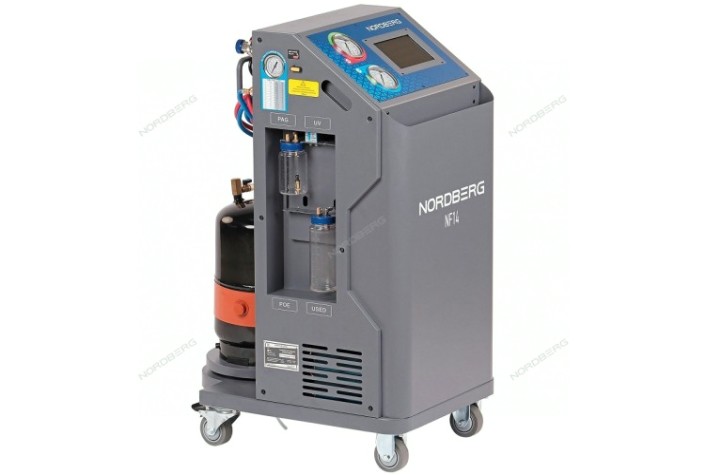 Установка для заправки автомобильных кондиционеров NORDBERG NF14