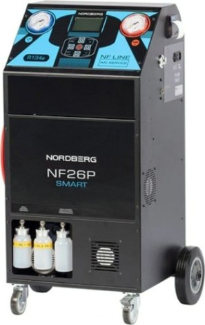 Установка для заправки автомобильных кондиционеров NORDBERG NF26P автомат с принтером [ЦБ-0009690]