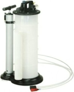 Установка откачки масла LUBEWORKS 16300901 2 режима (ручной и пневмо) объем 9 л, 3 щупа