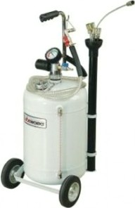 Установка откачки масла LUBEWORKS AOE 1030 пневмо, объем 30 л, 1,5-2 л/мин, 8 щупов [AOE1030]