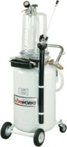 Установка откачки масла LUBEWORKS AOE 2065 пневмо, с колбой AOE, объем 65 л, 8 щупов [AOE2065]