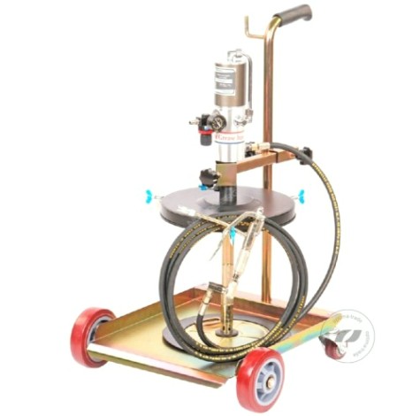 Установка пневматическая NORDBERG NO5030 для раздачи густой смазки из бочек 20-60л,тележка Установка пневматическая NORDBERG NO5030 для раздачи густой смазки из бочек 20-60л,тележка