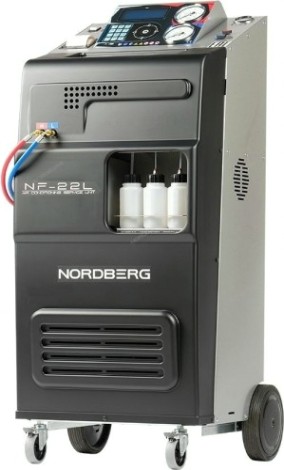 Установка заправки автомобильных кондиционеров NORDBERG NF22L 22 л.