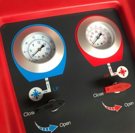 Установка заправки кондиционеров СОРОКИН 21.10 полуавтоматическая