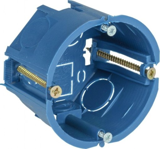 Установочная коробка IEK С3 d68х45 для полых стен (с саморез. и пласт. лапками) [UKG10-068-045-000-P-UO]