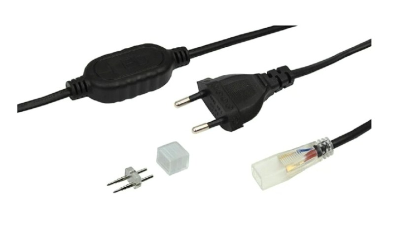 Установочный комплект Neon-Night 124-025 для ленты 220В, 6,5x17мм, до 50м