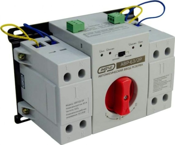 Устройства автоматического ввода резерва ЭНЕРГИЯ АВР-63 [Е0706-0001]