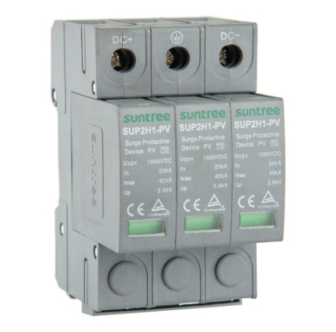 Устройства защиты от импульсных перенапряжений Delta DC 2-го типа SUP2H1-PV [УЗИП DC 2-го типа SUP2H1-PV]