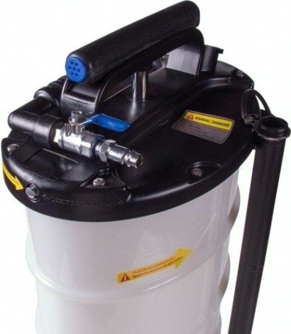 Устройство для откачки масла МАСТАК 130-00095 9,5 л, пневматическое/ручное