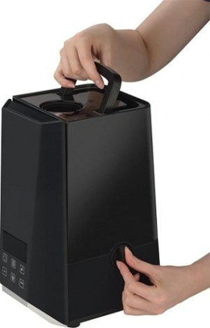 Увлажнитель воздуха BALLU UHB-1000 ультразвуковой черный/зеленый [НС-1073557]