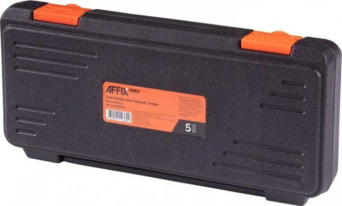 Вакуумметр Affix AF12030003C от -1 до 1 бар комплект адаптеров, кейс, 5 пред. [AF12030003C]