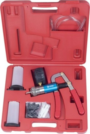 Вакуумметр МАСТАК 120-30001C от -1 до 4 бар, комплект адаптеров