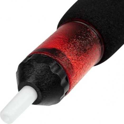 Вакуумный экстрактор припоя REXANT ПО0204 (оловоотсос), пластик, прозрачно-красный [12-0204]