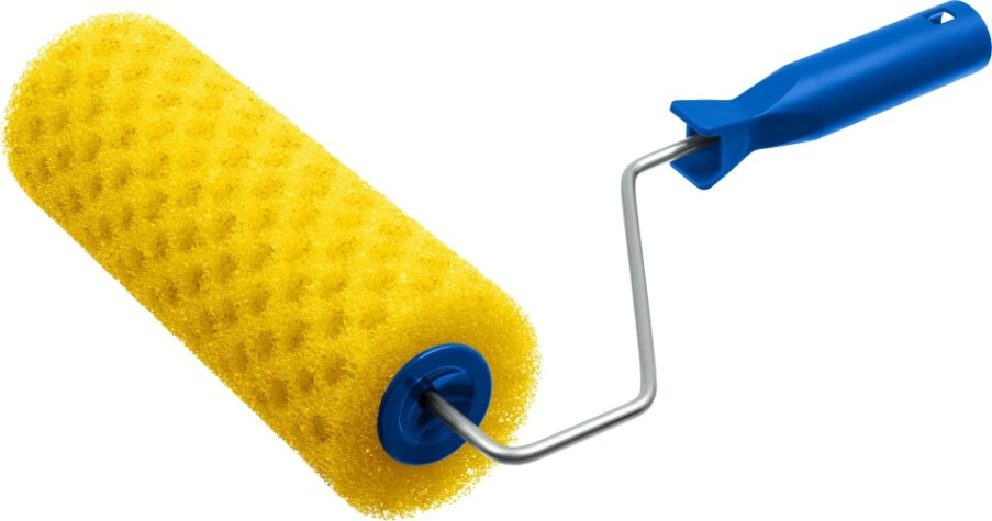 Валик малярный с ручкой ЗУБР ГОРОШЕК 80/240 мм [0369-24_z01]